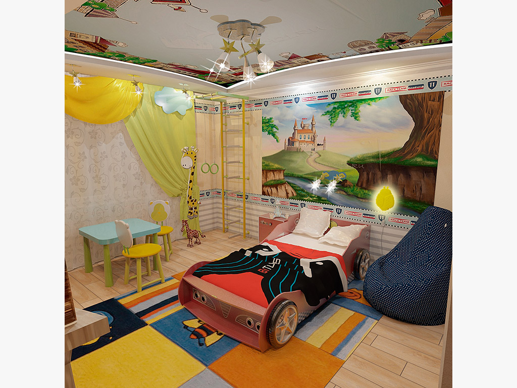 Детская комната. Тополиная аллея, Челябинск